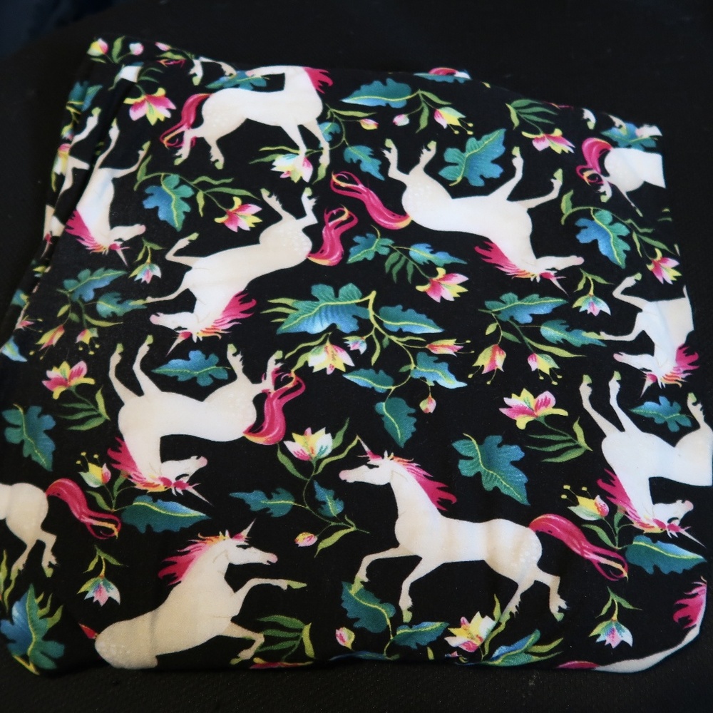 2 Pair of Unicorn Print Leggings